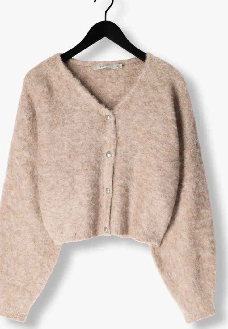 beige gestuz vest sanagz cardigan