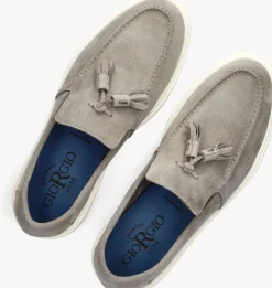 beige giorgio loafers 19206