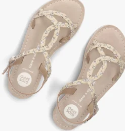 beige gioseppo platte sandalen wenham