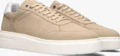 beige goosecraft lage sneakers tufted 2
