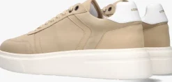 beige goosecraft lage sneakers tufted 2