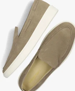 beige goosecraft loafers mousse