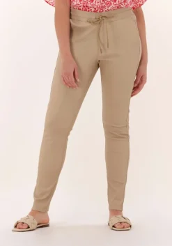 beige goosecraft pantalon amy spirit pants