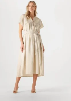 beige greek archaic kori maxi jurk 430825