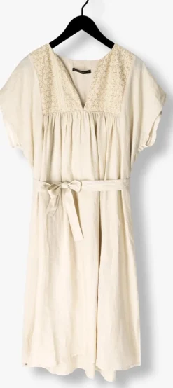 beige greek archaic kori maxi jurk 430825