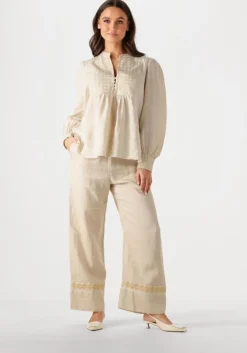 beige greek archaic kori blouses 440645