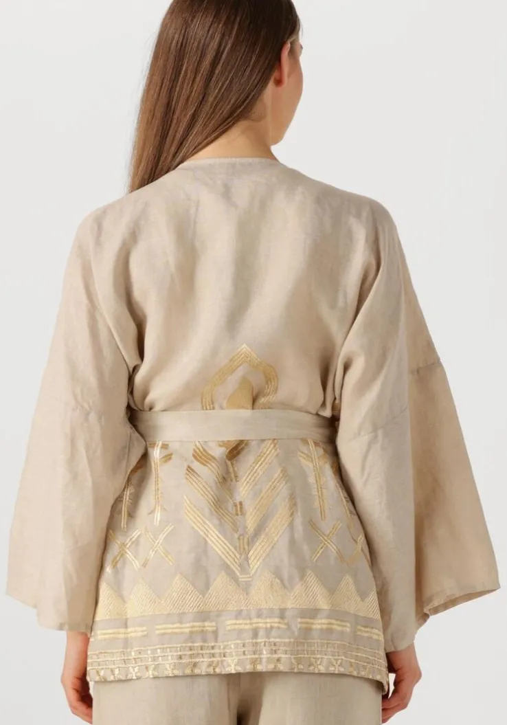 beige greek archaic kori blouses 260184