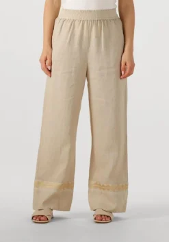 beige greek archaic kori wijde broek 210624