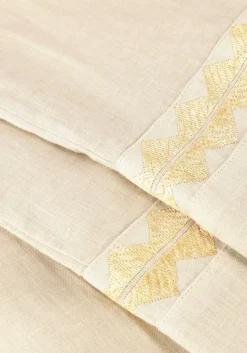 beige greek archaic kori wijde broek 210624