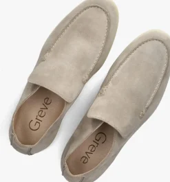 beige greve instappers elba