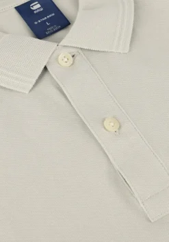 beige g-star raw polo dunda slim polo ss