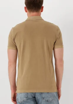 beige g-star raw polo dunda overdyed slim polo ss