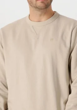 beige g-star raw sweater nifous r sw