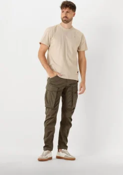 beige g-star raw t-shirt nifous r t