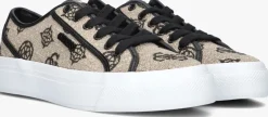 beige guess lage sneakers jelexa