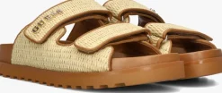 beige guess platte sandalen fadelize