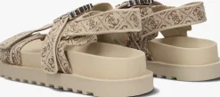 beige guess sandalen fabelis