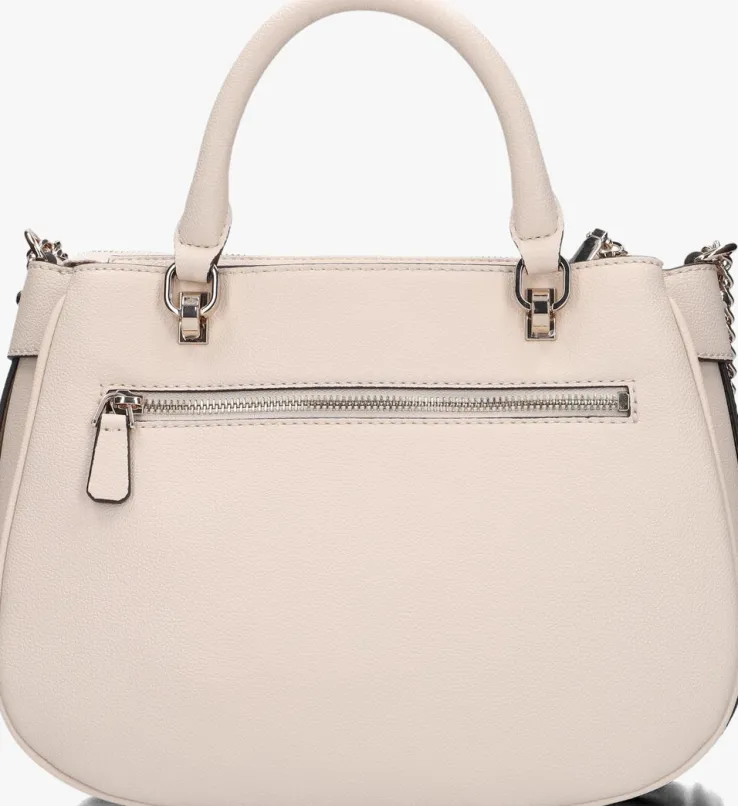 beige guess schoudertas fedora shoulder satchel