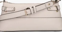 beige guess schoudertas silvye shoulder bag
