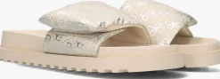 beige guess slippers fabetzy