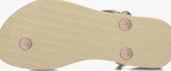 beige havaianas teenslippers luna premium ii