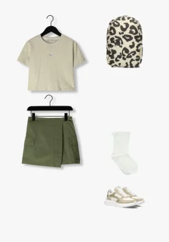 beige hip lage sneakers h1572