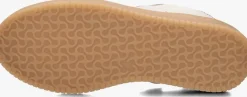 beige hip lage sneakers h1853