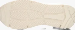 beige hip lage sneakers h1835
