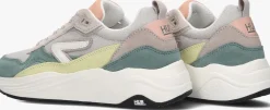 beige hub lage sneakers glide-z