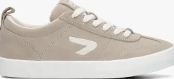 beige hub lage sneakers miami w