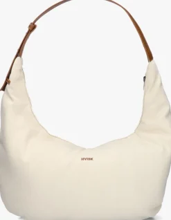 beige hvisk schoudertas terra
