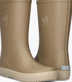 beige igor regenlaarzen splash