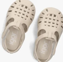 beige igor waterschoenen tobby solid