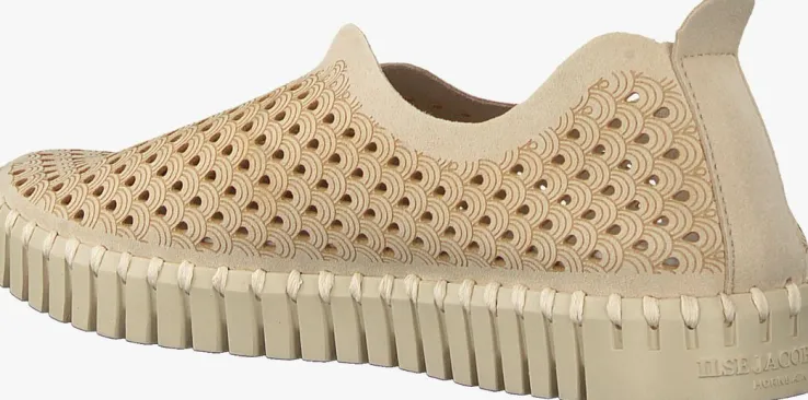 beige ilse jacobsen instappers tulip3275