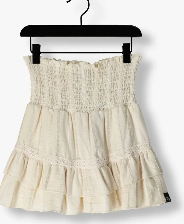 beige indian blue jeans minirok skirt sparkle