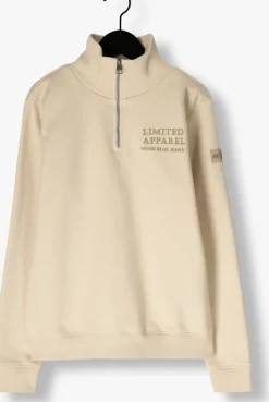 beige indian blue jeans sweater sweater zip collar print