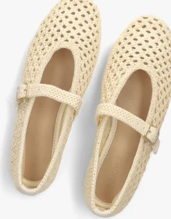 beige inuovo ballerina's yta041
