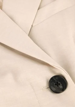 beige inwear midi jurk naxaiw blazer dress