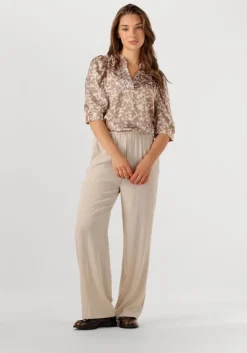 beige inwear wijde broek yolineiw pant