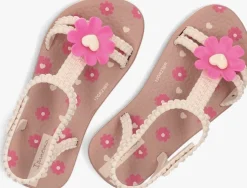 beige ipanema platte sandalen daisy