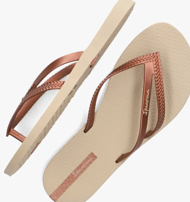 beige ipanema slippers ipanema bossa