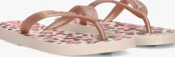 beige ipanema teenslippers temas kids