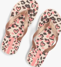 beige ipanema teenslippers temas kids