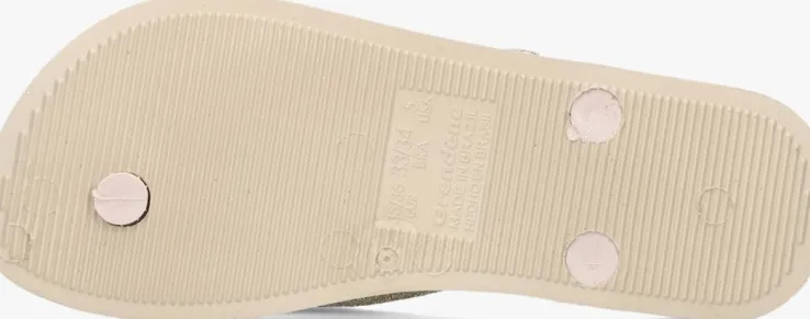 beige ipanema teenslippers anatomic lolita