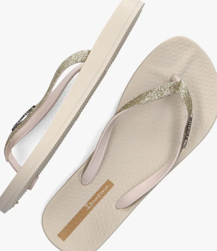 beige ipanema teenslippers anatomic lolita