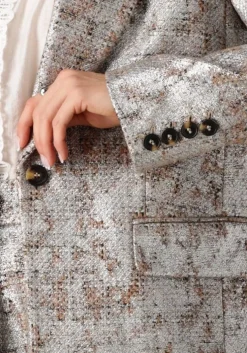 beige janice blazer hank