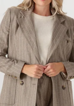 beige janice blazer martin