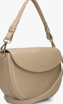 beige janice schoudertas tayler
