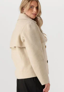 beige janice trenchcoats jean