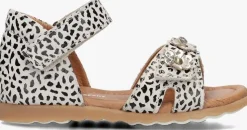 beige jochie & freaks platte sandalen coby